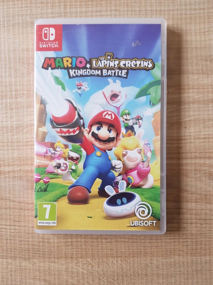 Jeu Mario + Lapins cretins