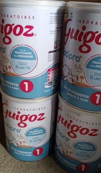 Guigoz optipro 1er âge