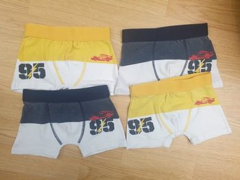 Lot 4 boxers 2 ans/92 cm