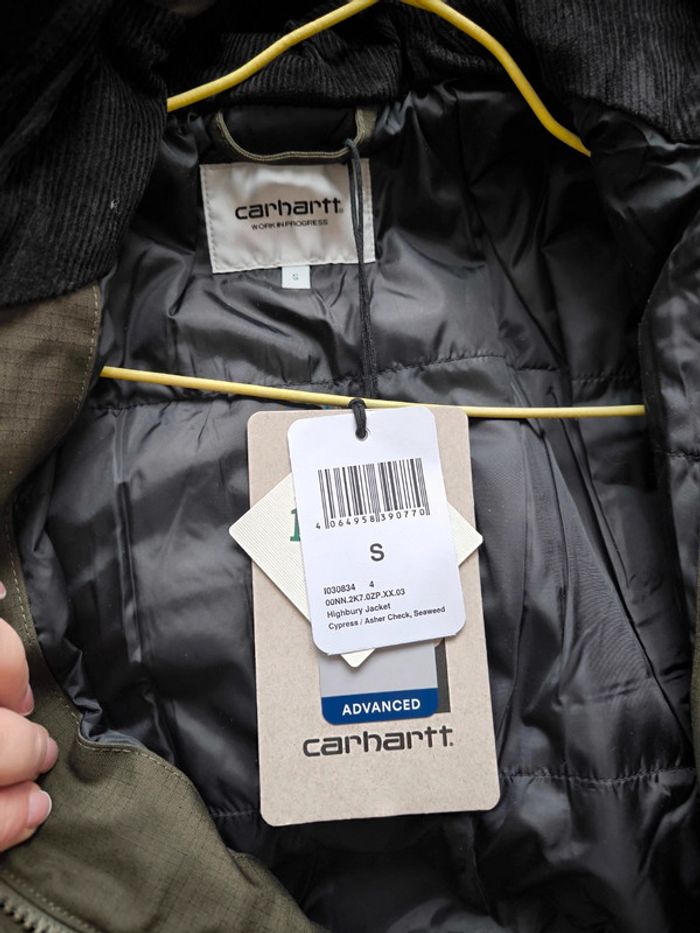 Veste carhartt wip highbury neuve taille S - photo numéro 4