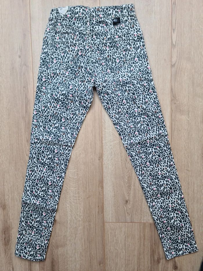 Jean skinny à imprimé 12 ans IKKS - photo numéro 4