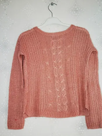 D4247 - pull fille 10 ans