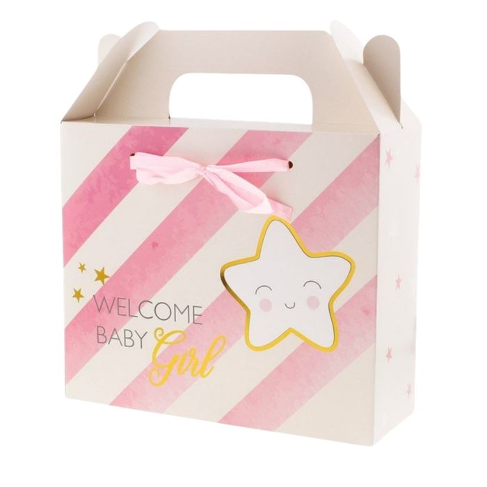 🌟Boite cadeau naissance Fille, Coffret cadeau Bébé, Neuf🌟