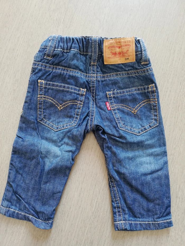 Jeans bébé Levi's 3 mois - photo numéro 3
