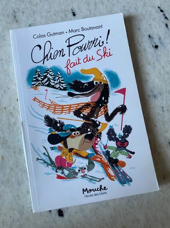 Livre Chien Pourri ! Fait du ski
