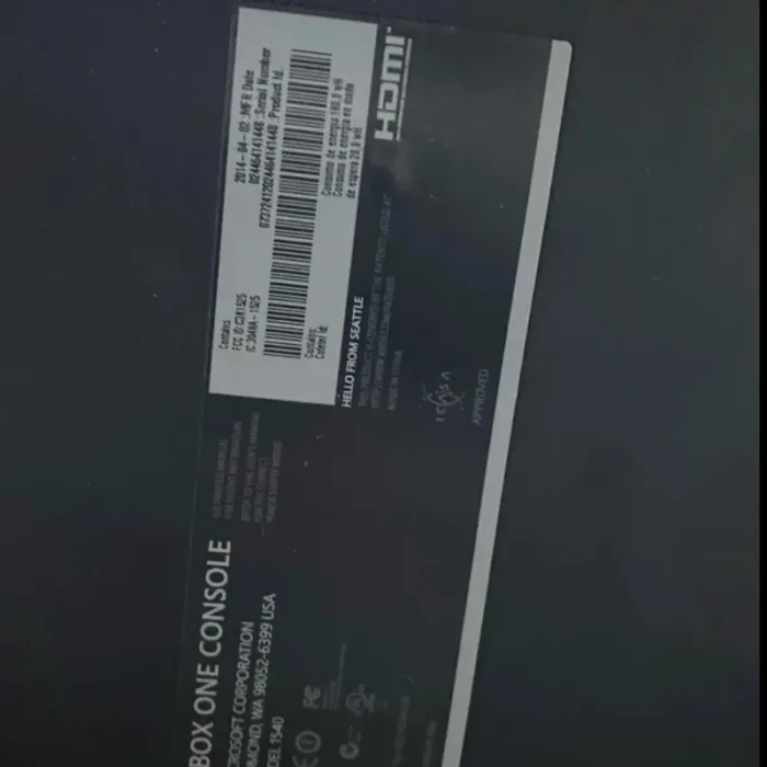 Xbox One Fat HS – Pour Pièces - photo numéro 6