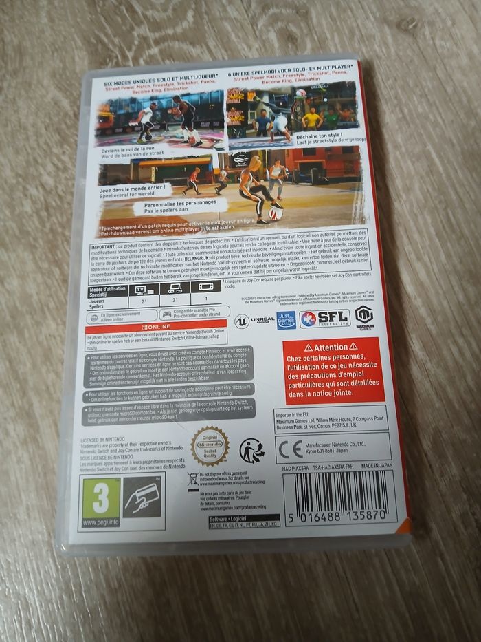 Jeu de switch Street power footballswitch - photo numéro 2