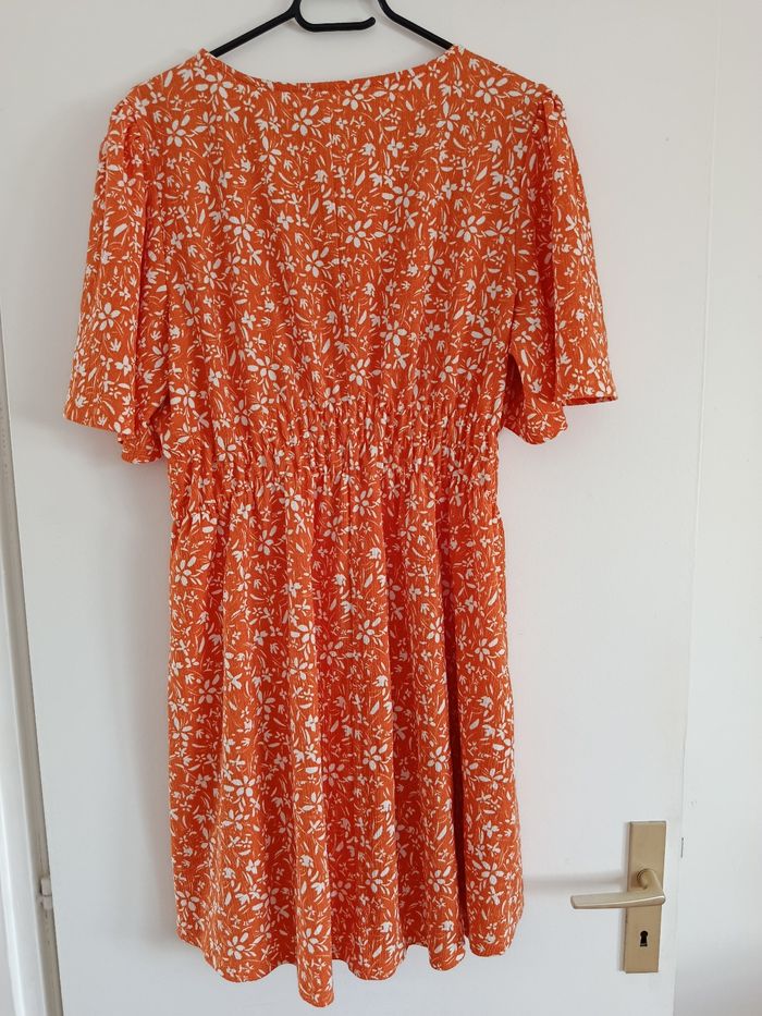 Robe orange Cache cache - photo numéro 3
