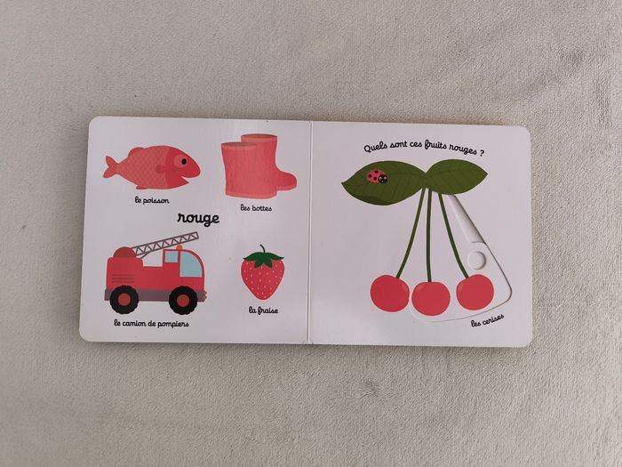 Livre Kididoc Mon imagier des couleurs Nathan - photo numéro 4