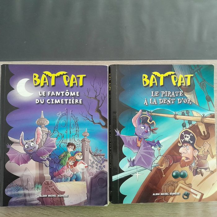 lot 2 livres Bat Pat tomes 1 et 3