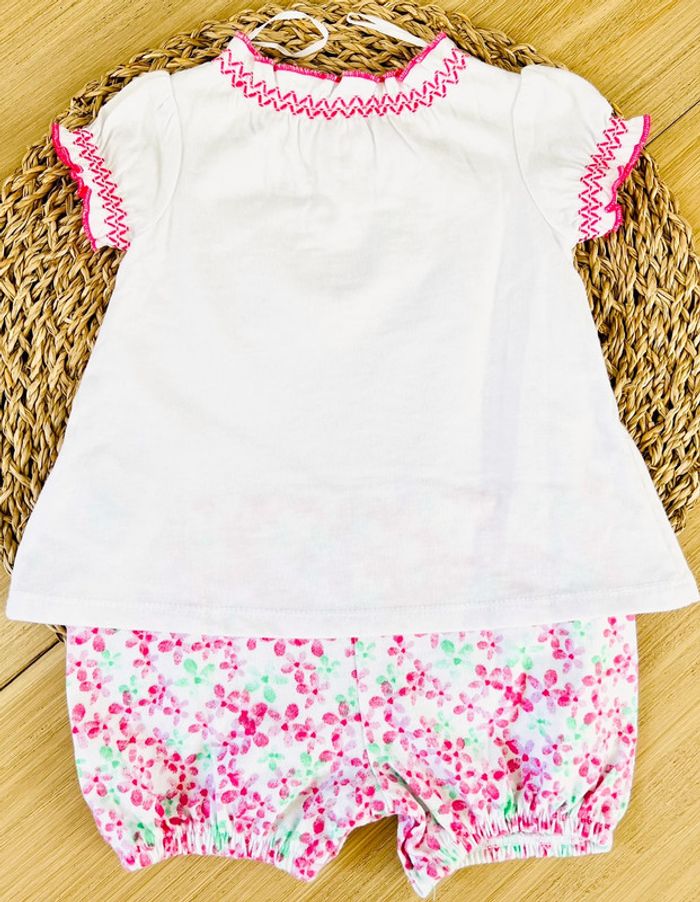 Combishort intégré imprimé fleuri Plus Collection - photo numéro 2