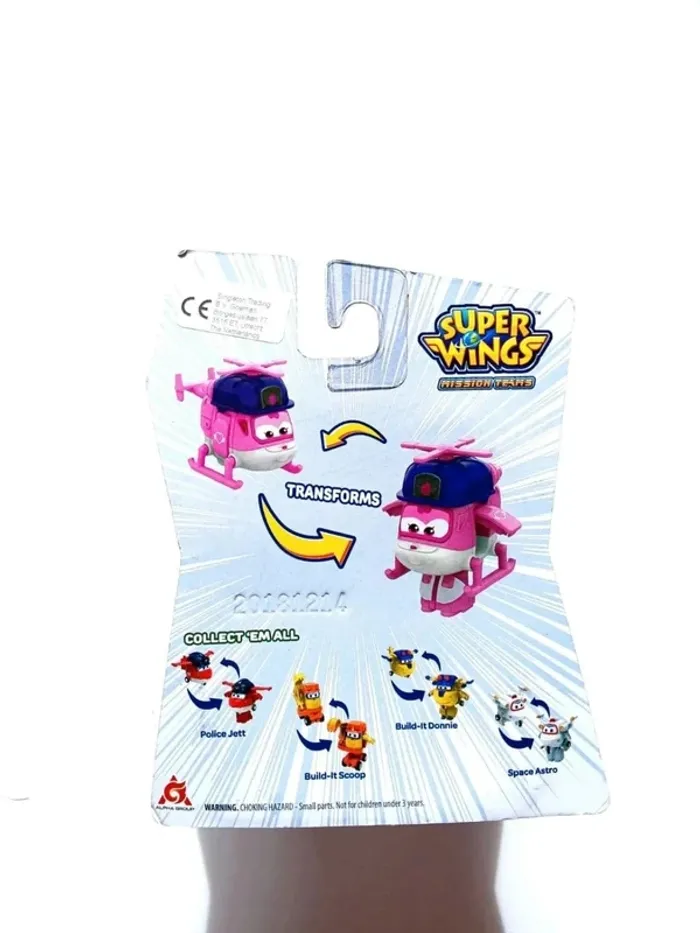 Figurine Super Wings Transform-a-Bots Rescue Dizzy - photo numéro 2