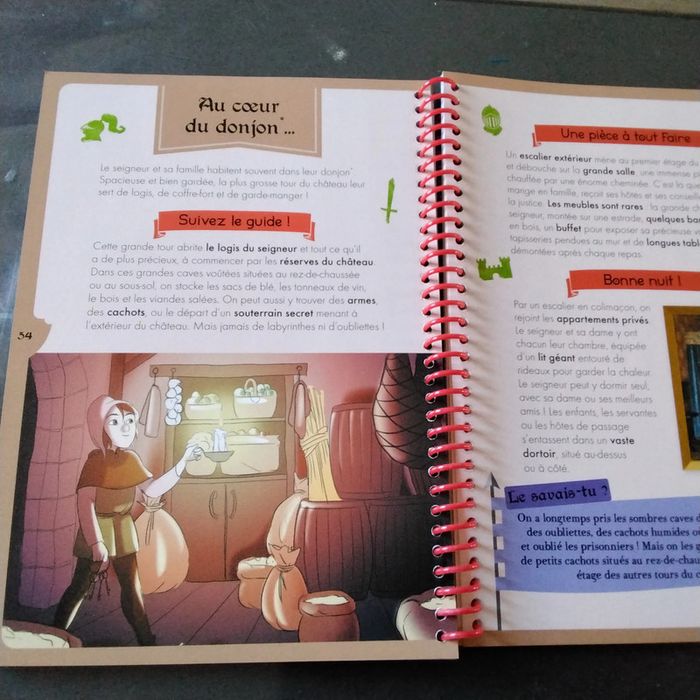 A la découverte des châteaux forts AUZOU - photo numéro 12