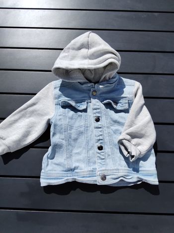 Veste jean/jogging 18m Kiabi
