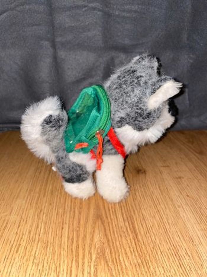 Peluche husky fizzy - photo numéro 3