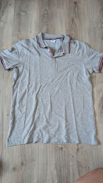 Polo gris homme XL