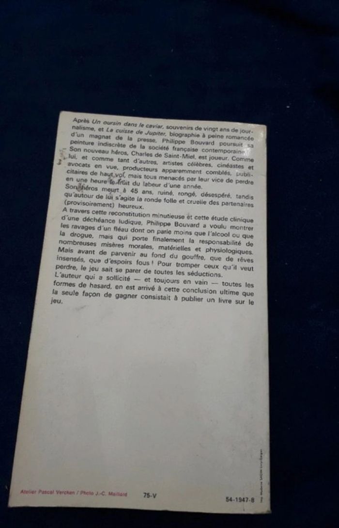 Livre Impair et passe de Philippe Bouvard - photo numéro 2