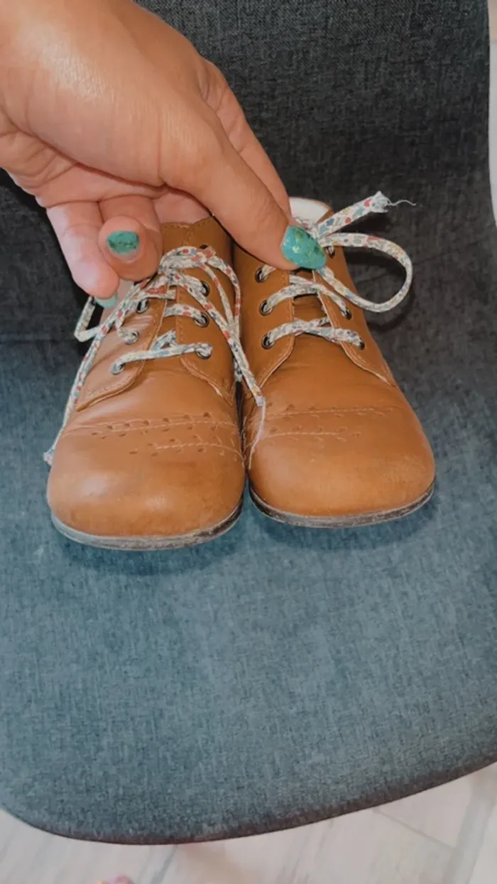 Chaussure en cuir Lucine - photo numéro 6