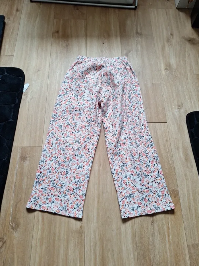 Pantalon fleuri large - photo numéro 3