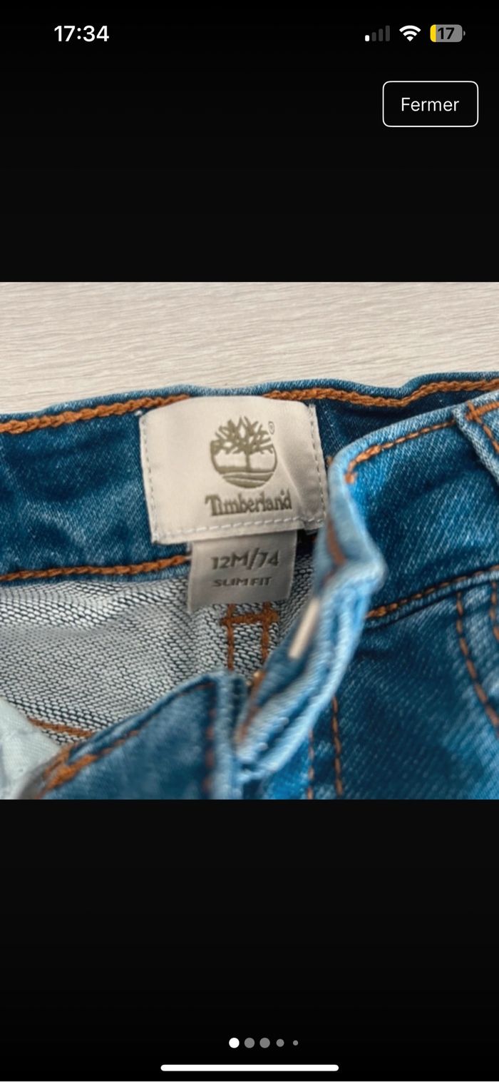 Ensemble Timberland 12 mois