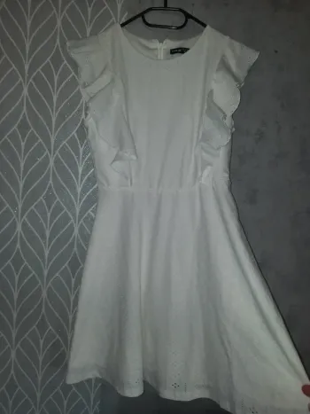 Jolie robe blanche Shein