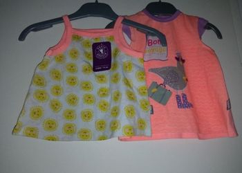 Lot 2 robes petit béguin taille 9 mois