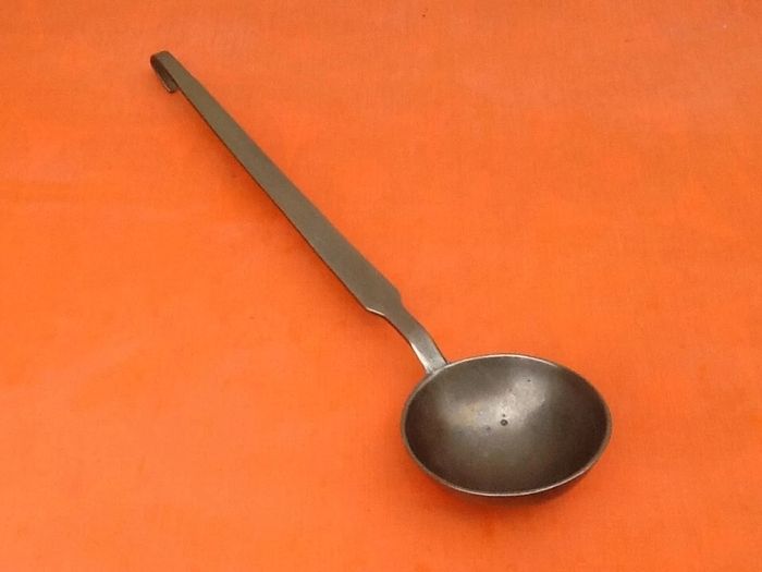 Serviteur de cuisine 5 ustensiles laiton massif - photo numéro 5