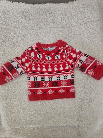 Pull de Noël - 3 mois