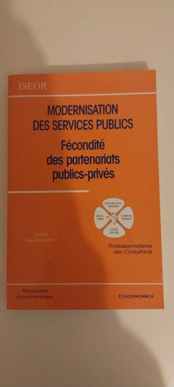 Modernisation Des Services Publics - Fécondité Des Partenariats Publics-Privés