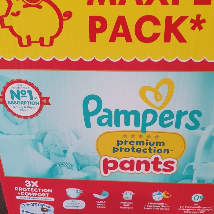 Couches Pampers Premium protection Pants taille 6 Maxi pack - photo numéro 2