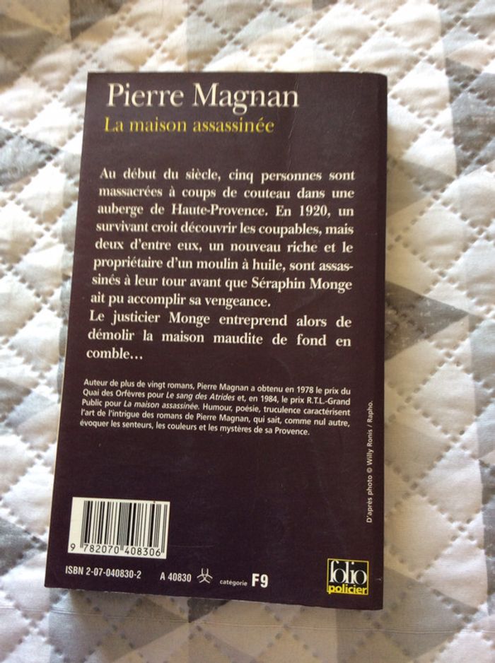 #la maison assassinée par Pierre Magnan - photo numéro 3