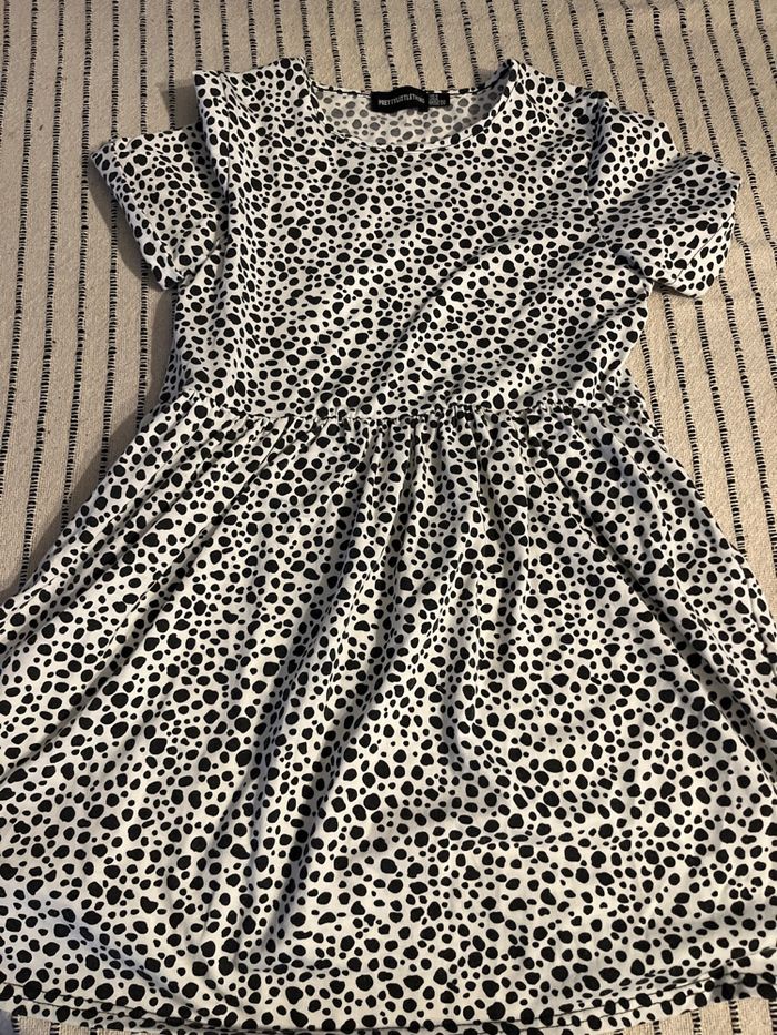 Robe pois  taille 32 large