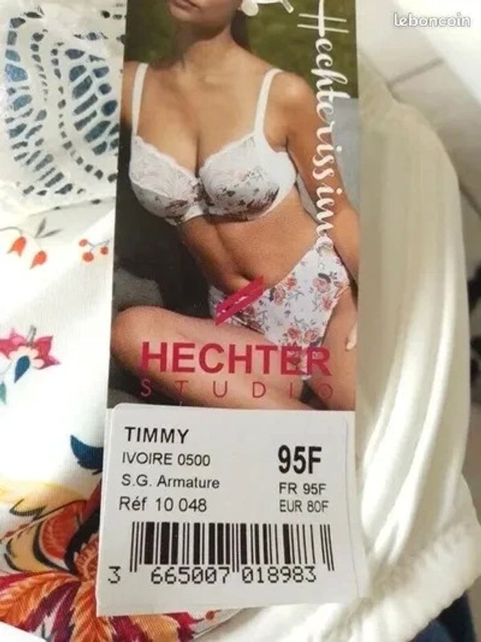 Soutien-gorge Daniel Hecter taille 95F neuf avec étiquette - photo numéro 3
