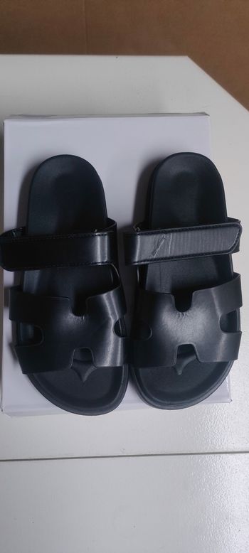 Sandales Style "Chypre" All Black - Pointure 39