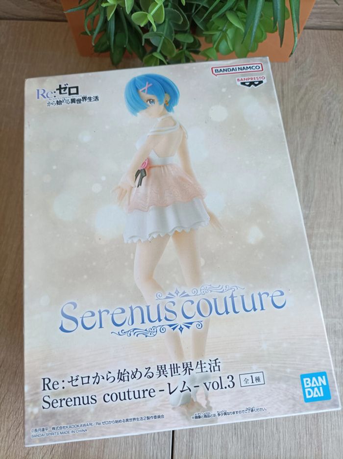 Figurine Rem Banpresto Serenus Couture Re Zero - photo numéro 6