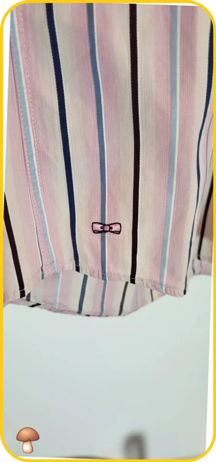 Chemise Eden Park - Taille M - Rose - Rayures - photo numéro 6