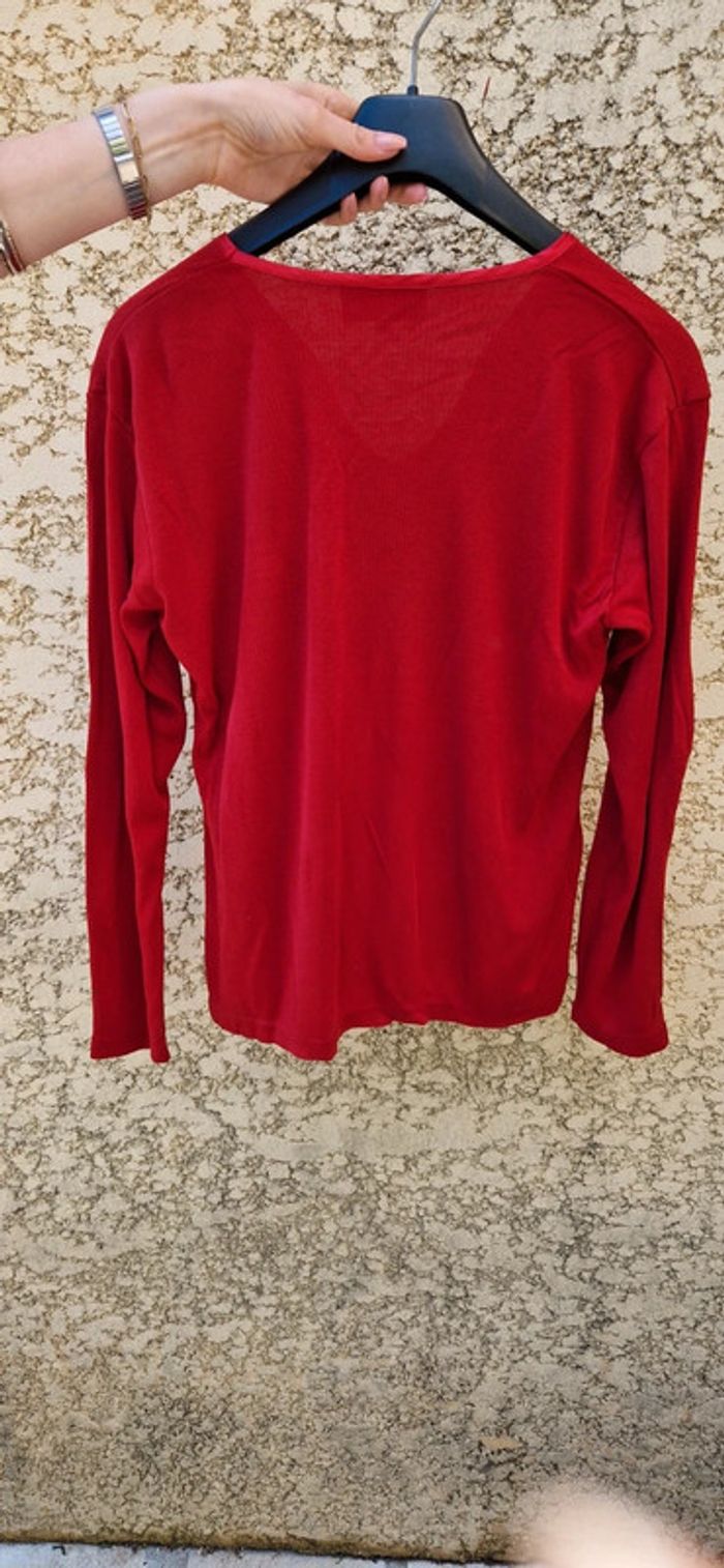 T-shirt rouge - photo numéro 2
