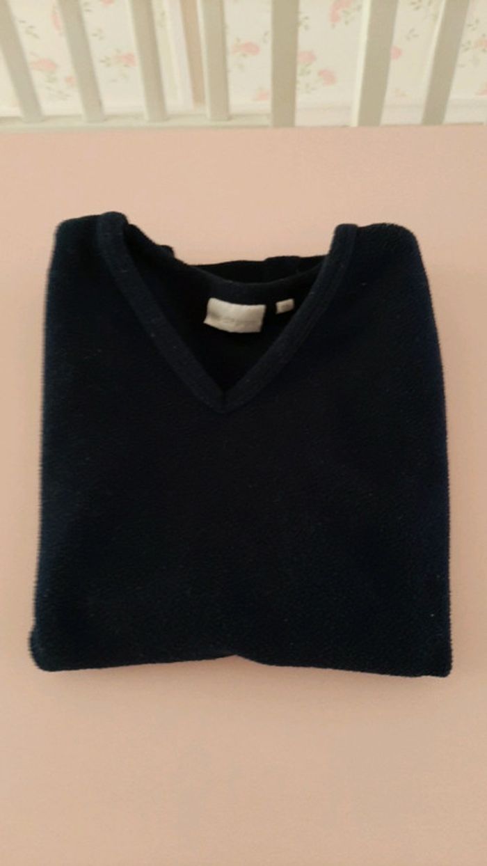 Débardeur polaire garçon 12 ans Marine - photo numéro 2