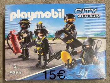 Playmobil City Action Les policiers d'élite 9365 Policiers d'élite