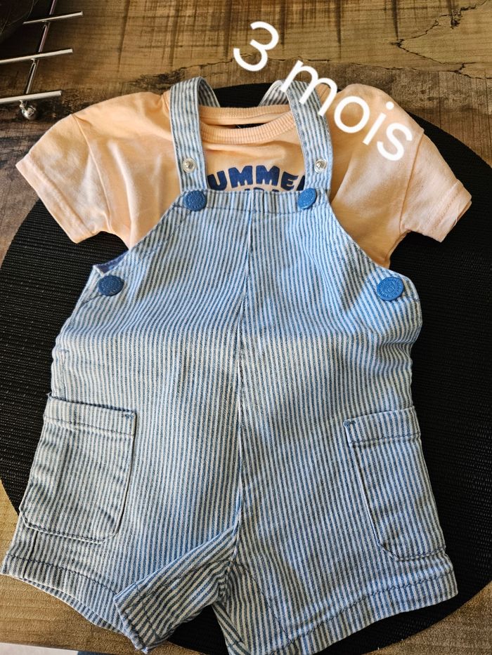 Lot de 7 salopettes 3 mois - photo numéro 7