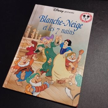 Livre enfant Disney Club du livre blanche neige et les 7 nains