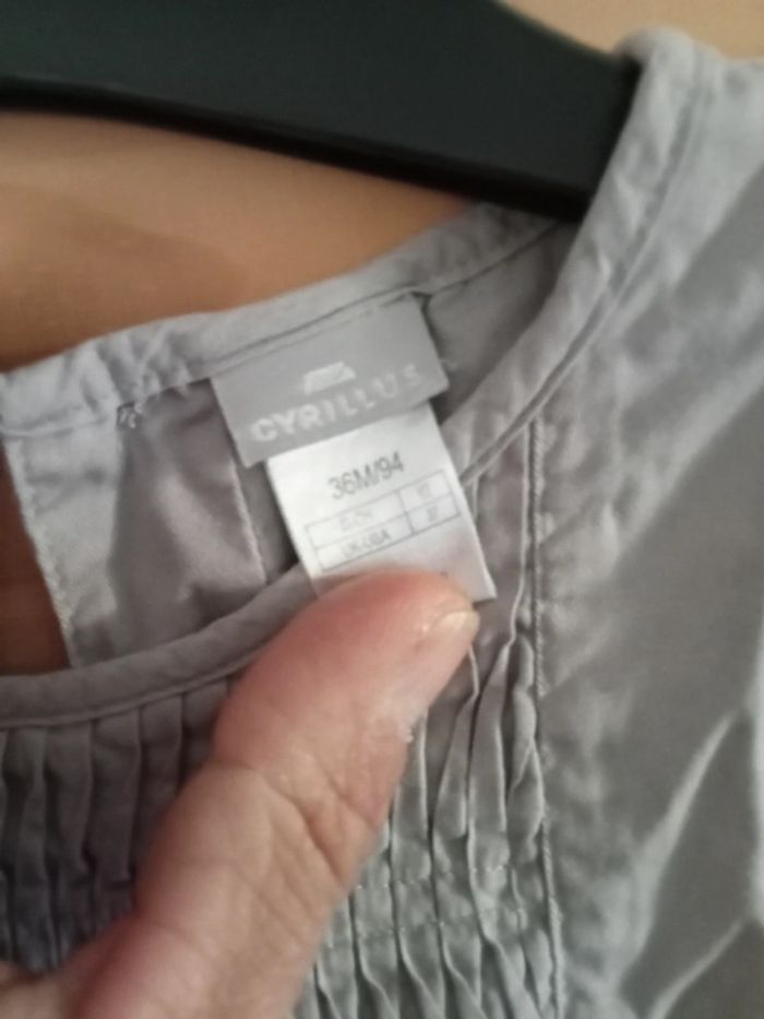 Robe coton gris clair - photo numéro 2