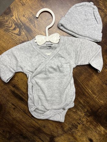 Body et bonnet love 0m