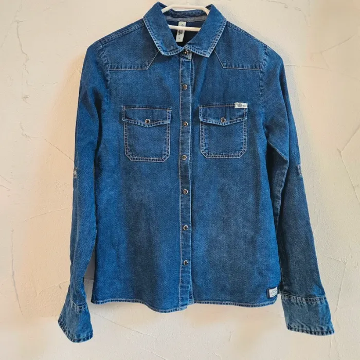 Chemise jeans