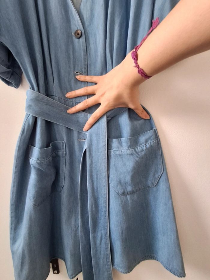 Robe en jeans taille 38 - photo numéro 2