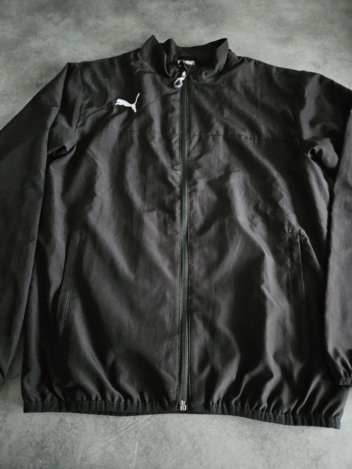 Veste zippée de survêtement unisexe - Taille S / 36 - Puma - Noir - photo numéro 6