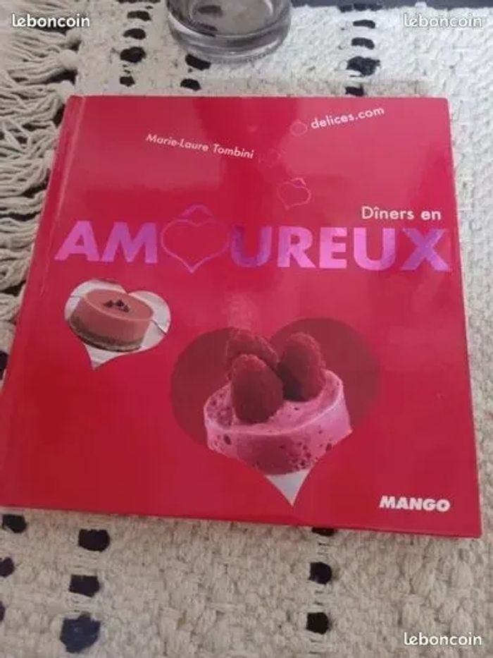 Livre de recettes Dîner en amoureux