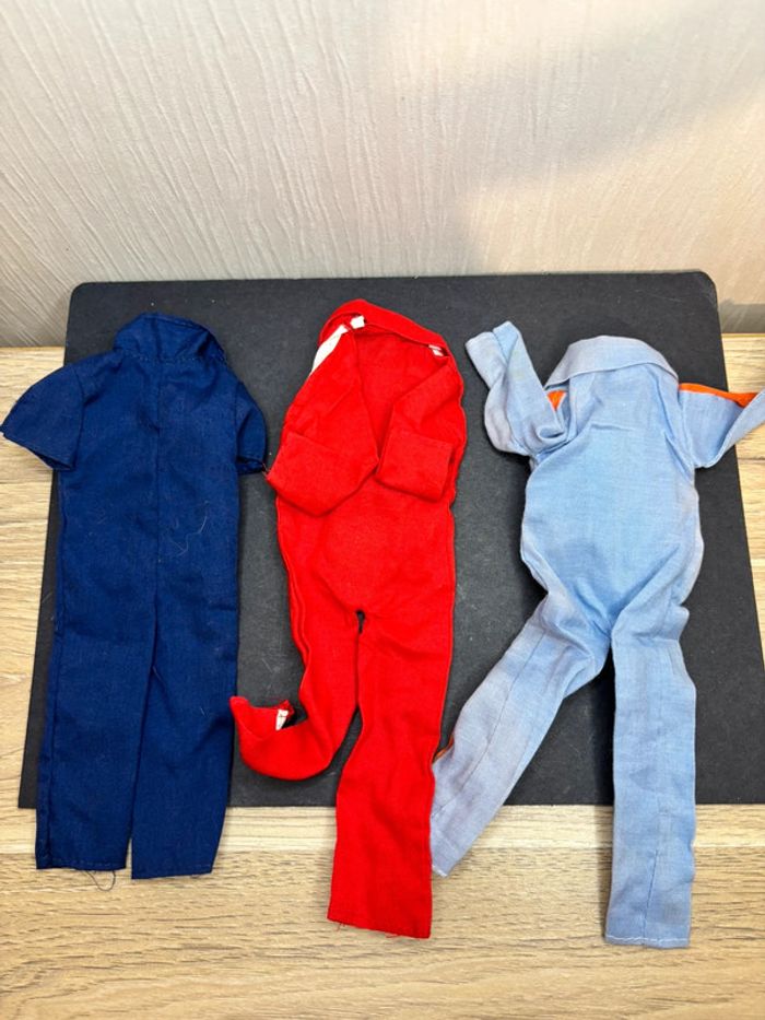 Lot vêtements accessoires pour figurine Big jim Mattel - photo numéro 2