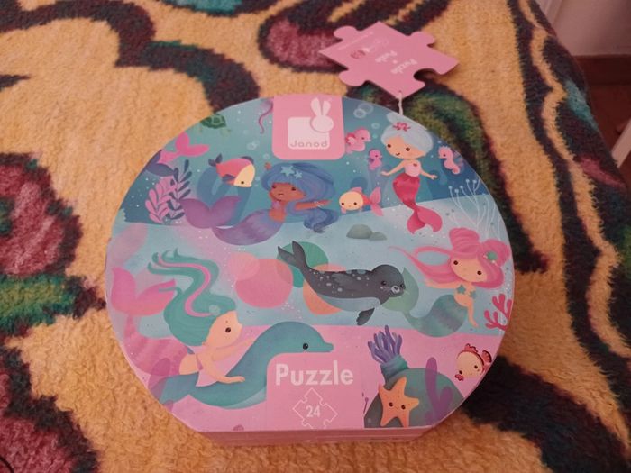 Puzzle janod thème mer.