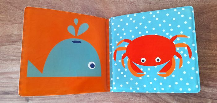 Livre de bain bébé "animaux marins" - photo numéro 3